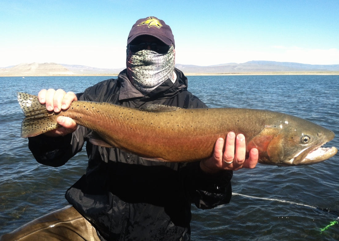 Fishing at Pyramid Lake Nevada