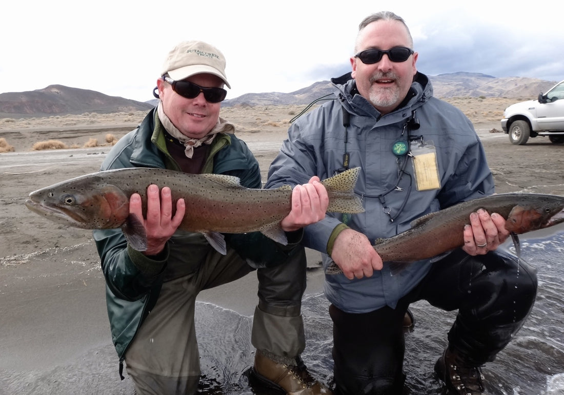 Fishing at Pyramid Lake Nevada