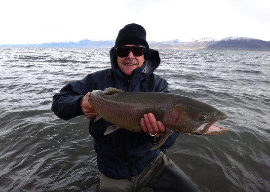 Fishing at Pyramid Lake Nevada