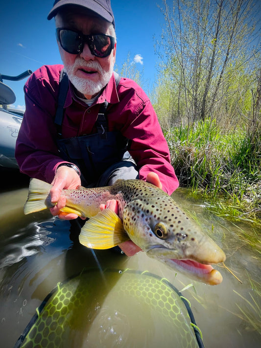 Floating Fly Fishing the Truckee River in Nevada