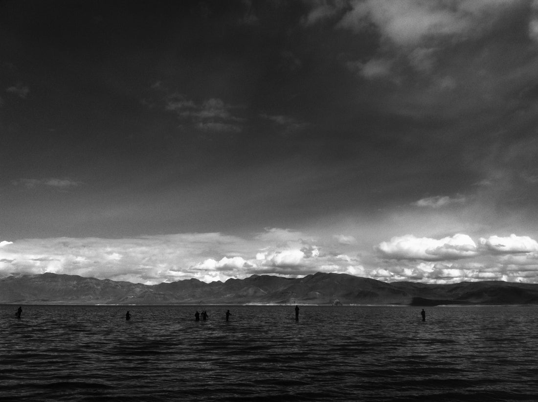 Fishing at Pyramid Lake Nevada